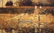 Georges Seurat Impresstion Figure France oil painting artist